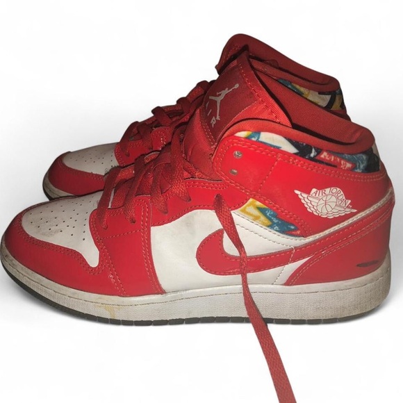 Nike Other - Nike Red and White Sneakers